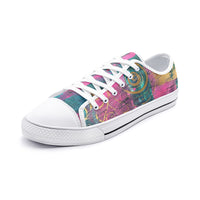 Artistic Low Top Canvas Shoes
