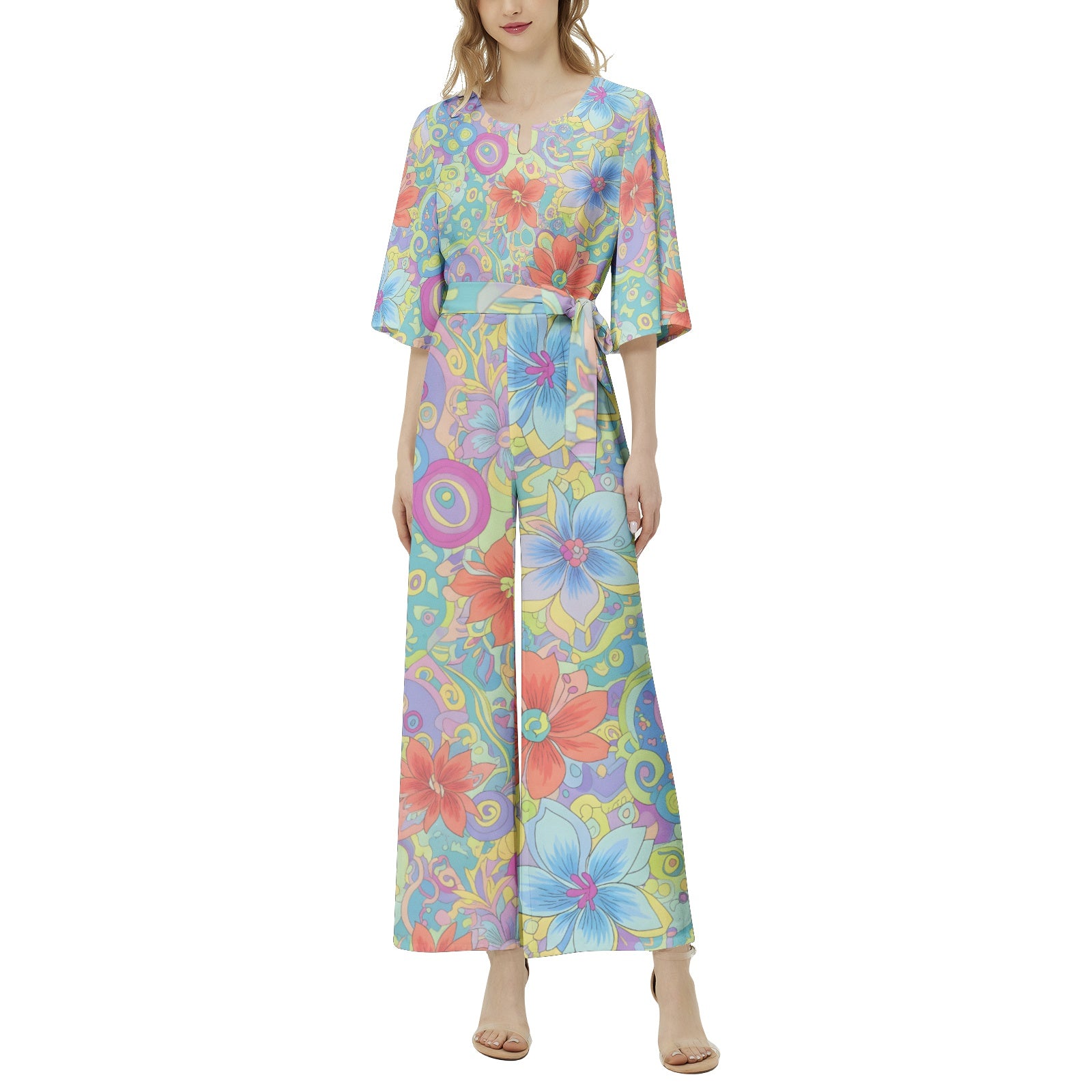 Boho Chic Multicolor Summer Jumpsuit_7