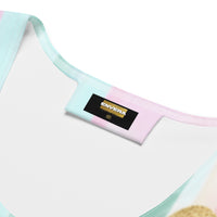 Mint & Blush Bloom Bodycon Mini Dress