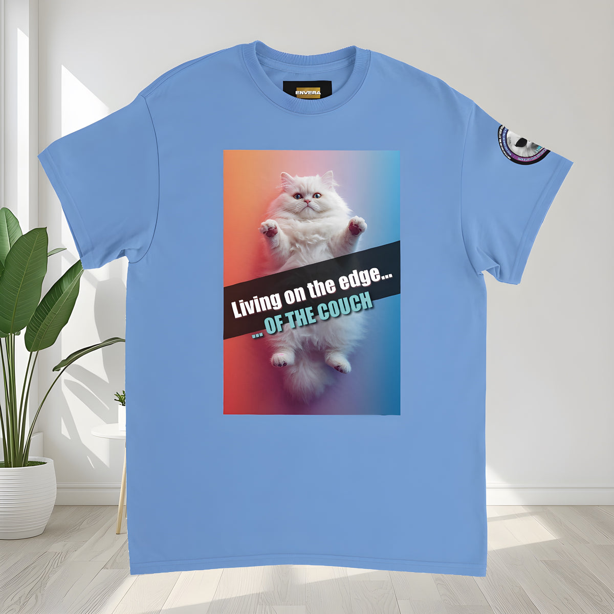 funny persian cat shirt, cat lover shirt, cute cat T-shirt, fluffy persian cat graphic tee, cat mom gift, cat dad gift, funny pet shirt, blue-eyed cat, humorous cat apparel, feline lover gift, kawaii cat shirt, animal lover T-shirt