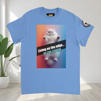 funny persian cat shirt, cat lover shirt, cute cat T-shirt, fluffy persian cat graphic tee, cat mom gift, cat dad gift, funny pet shirt, blue-eyed cat, humorous cat apparel, feline lover gift, kawaii cat shirt, animal lover T-shirt