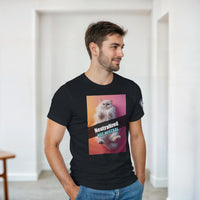 funny persian cat shirt, cat lover shirt, cute cat T-shirt, fluffy persian cat graphic tee, cat mom gift, cat dad gift, funny pet shirt, blue-eyed cat, humorous cat apparel, feline lover gift, kawaii cat shirt, animal lover T-shirt
