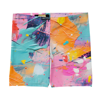 Colorful Floral Activewear Shorts