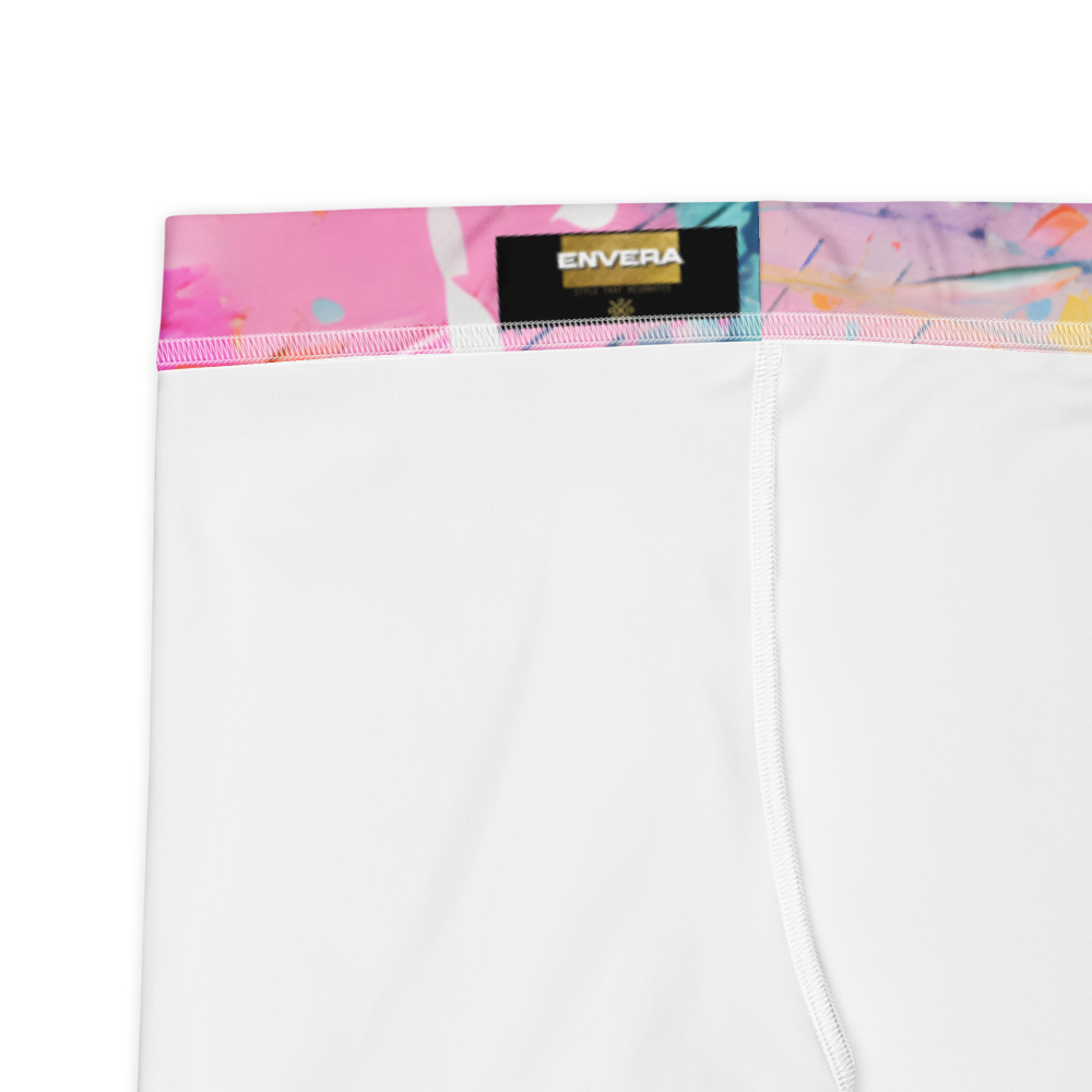 Vivid Paint Splatter Women’s Shorts – Bold street-art design with vibrant splashes