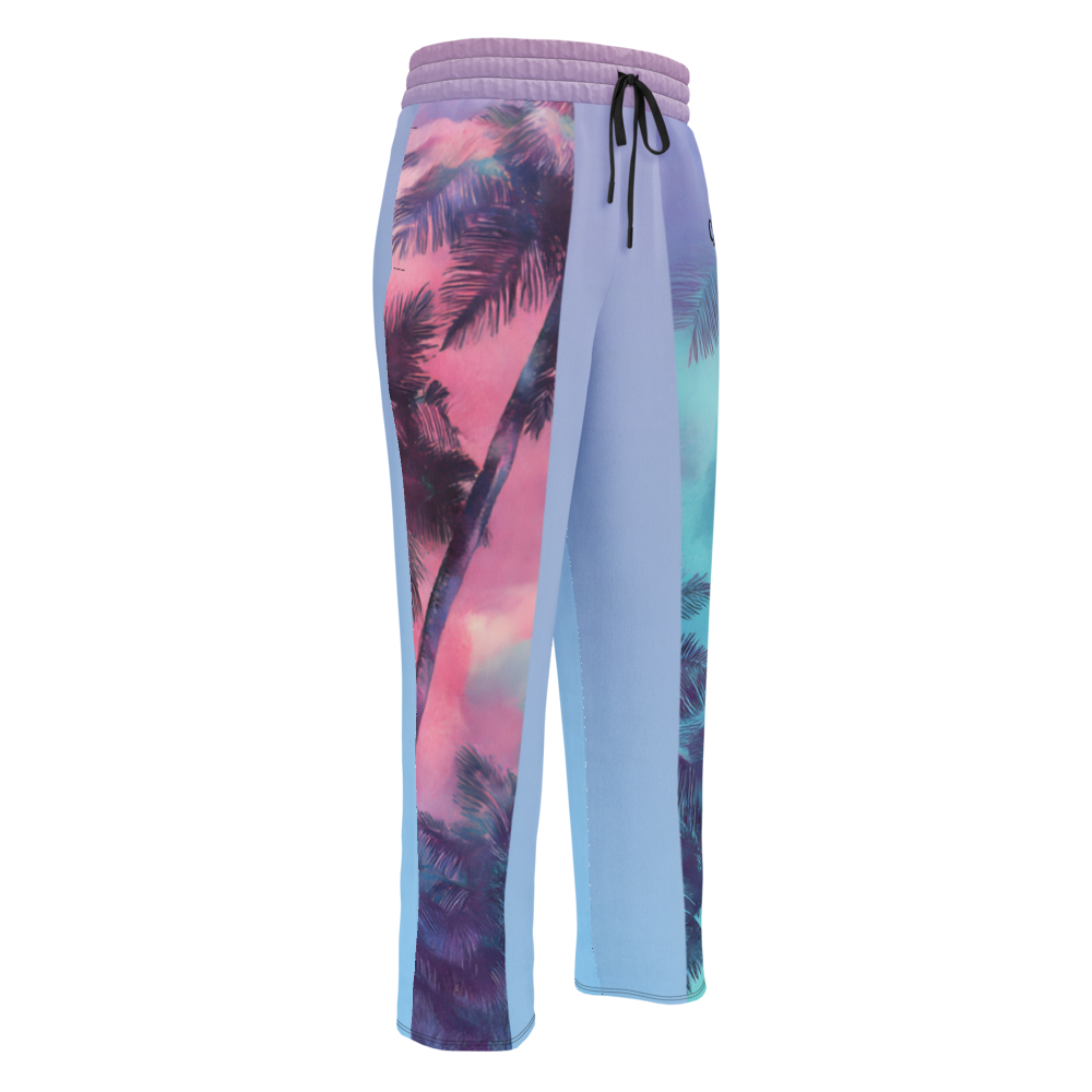California Love Wide-leg joggers | Streetwear Unisex Wide-leg joggers | Vaporwave Aesthetic