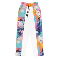 Unisex Colorful Paint Splatter Joggers