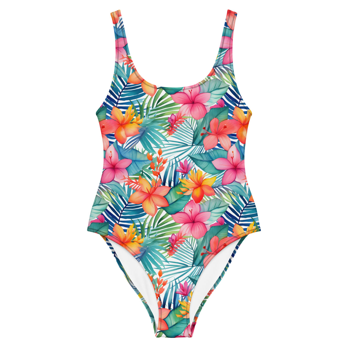 colorful-floral-tropical-swimsuit