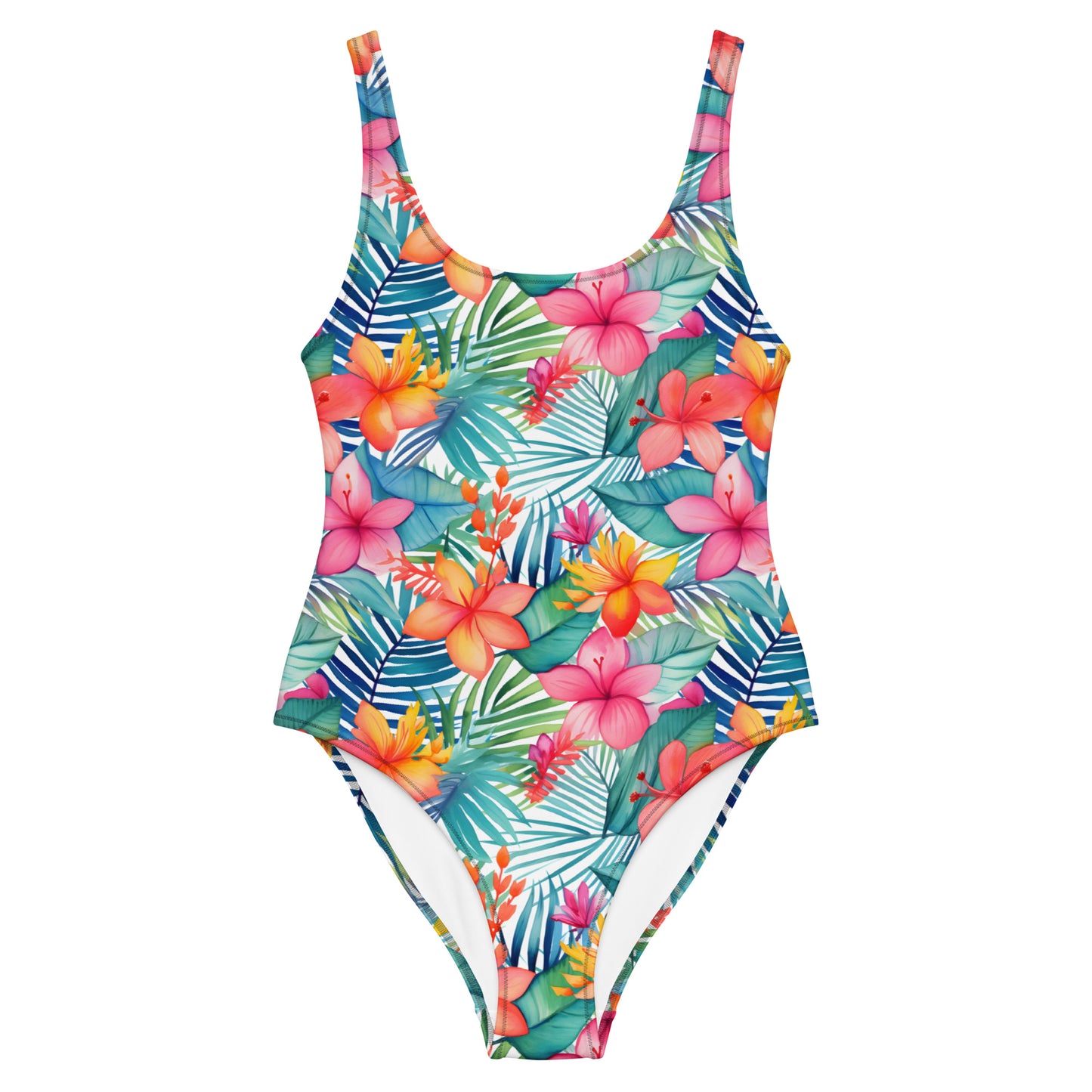 colorful-floral-tropical-swimsuit