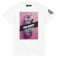 funny persian cat shirt, cat lover shirt, cute cat T-shirt, fluffy persian cat graphic tee, cat mom gift, cat dad gift, funny pet shirt, blue-eyed cat, humorous cat apparel, feline lover gift, kawaii cat shirt, animal lover T-shirt