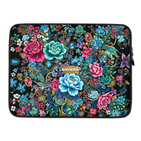 Padded Laptop Sleeve with Faux Fur Lining