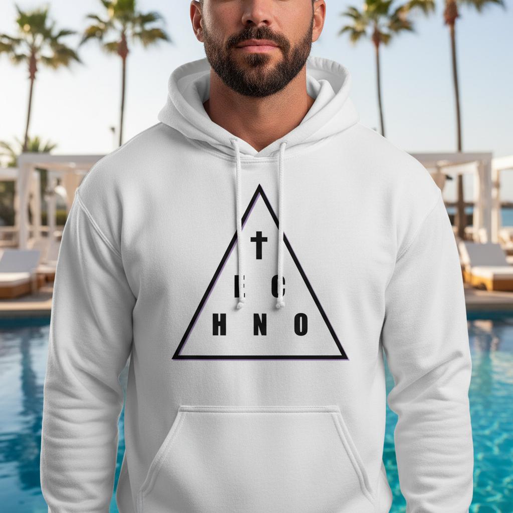 V - Heavenly Techno Angels Hoodie | Cloud DJ Girls | Rave & EDM Lover Gift