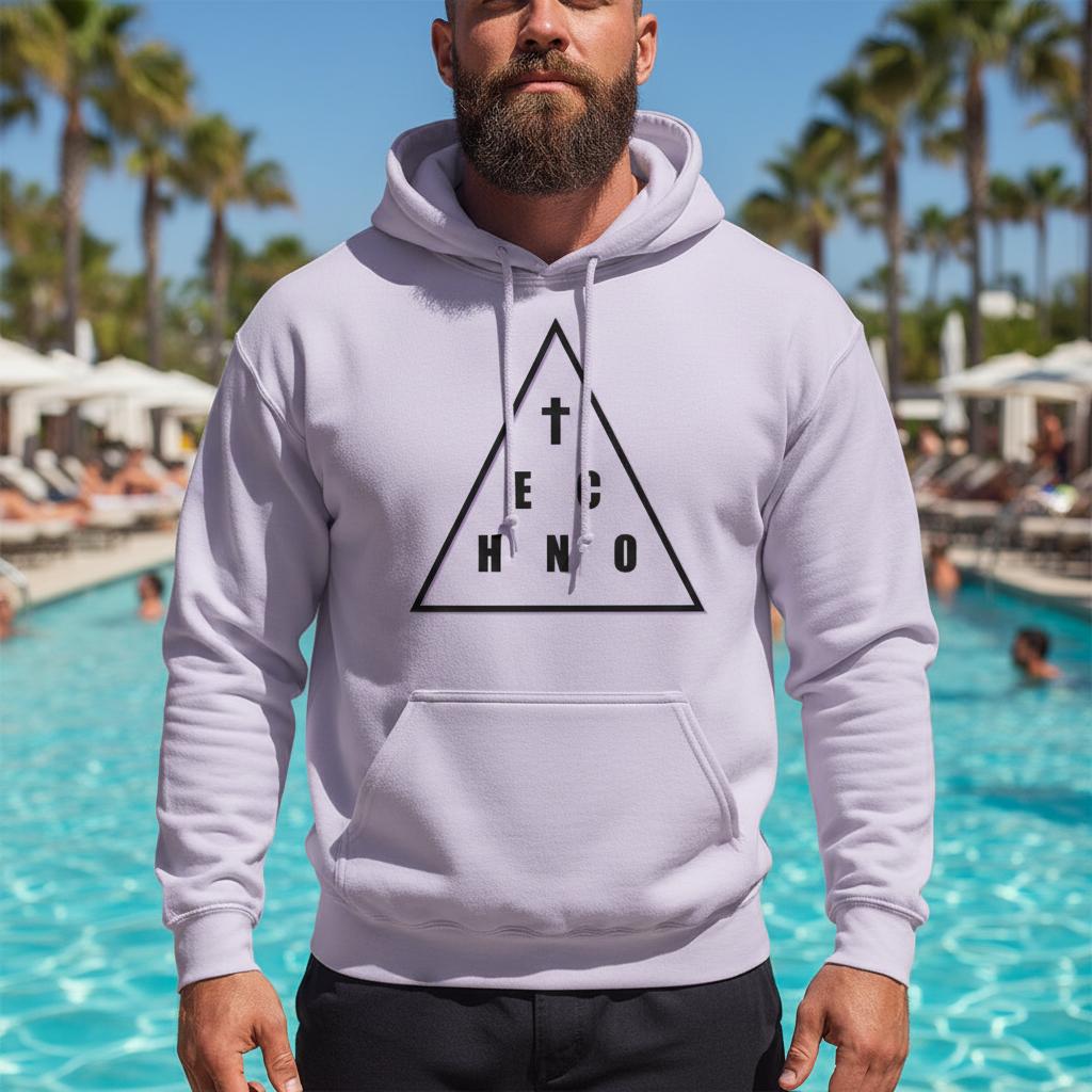 V - Heavenly Techno Angels Hoodie | Cloud DJ Girls | Rave & EDM Lover Gift