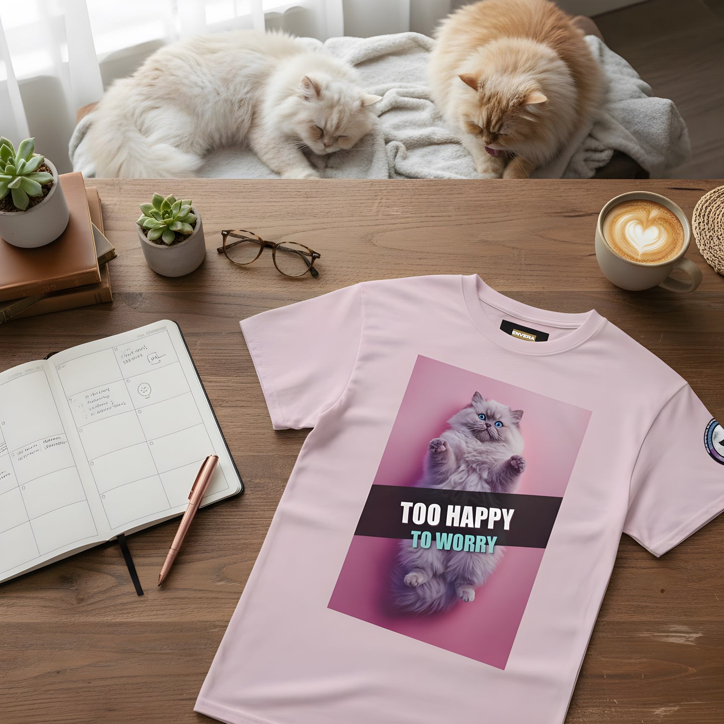 Chillax Cats Edition LTD T-Shirt | Funny Cat Lover Gift | Comfy Cotton Tee