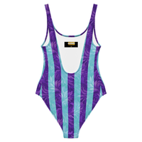 purple-blue-striped-one-piece-swimsuit